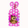 MASHA AND THE BEAR THEME GOODY BOXES - PACK OF 10 GIFT BOX - MASHA AND THE BEAR GOODY BOX - MASHA AND THE BEAR GIFT BOX. 