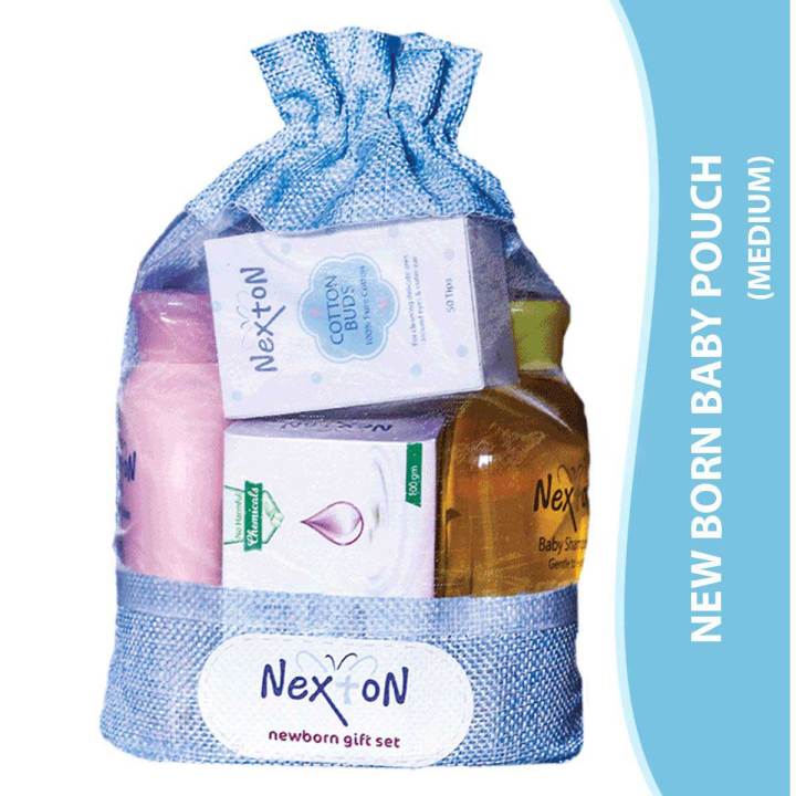 Nexton New Born Baby Pouch  Baby Travel Kit (Medium)