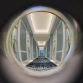220 Degree Wide Viewing Angle Door Viewer Privacy Cover Security Door Eye Viewer Peephole with Privacy Cover Optical Glass Lens. 