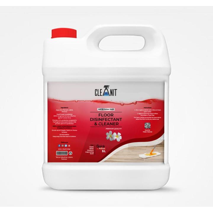 Cleanit Floor Disinfectant & Cleaner 5L Floral
