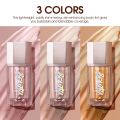 3 Colors Liquid Glitter Highlight Contouring Bronzer Long Lasting Face Makeup Korean Cosmetics for Women Contour Palette. 