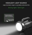 DP-7045B Rechargeablel Bright Led Torch Light Laser Long Range Distance High Power Search Light Kisan Rechargable Emergency Lights Torch (Black). 