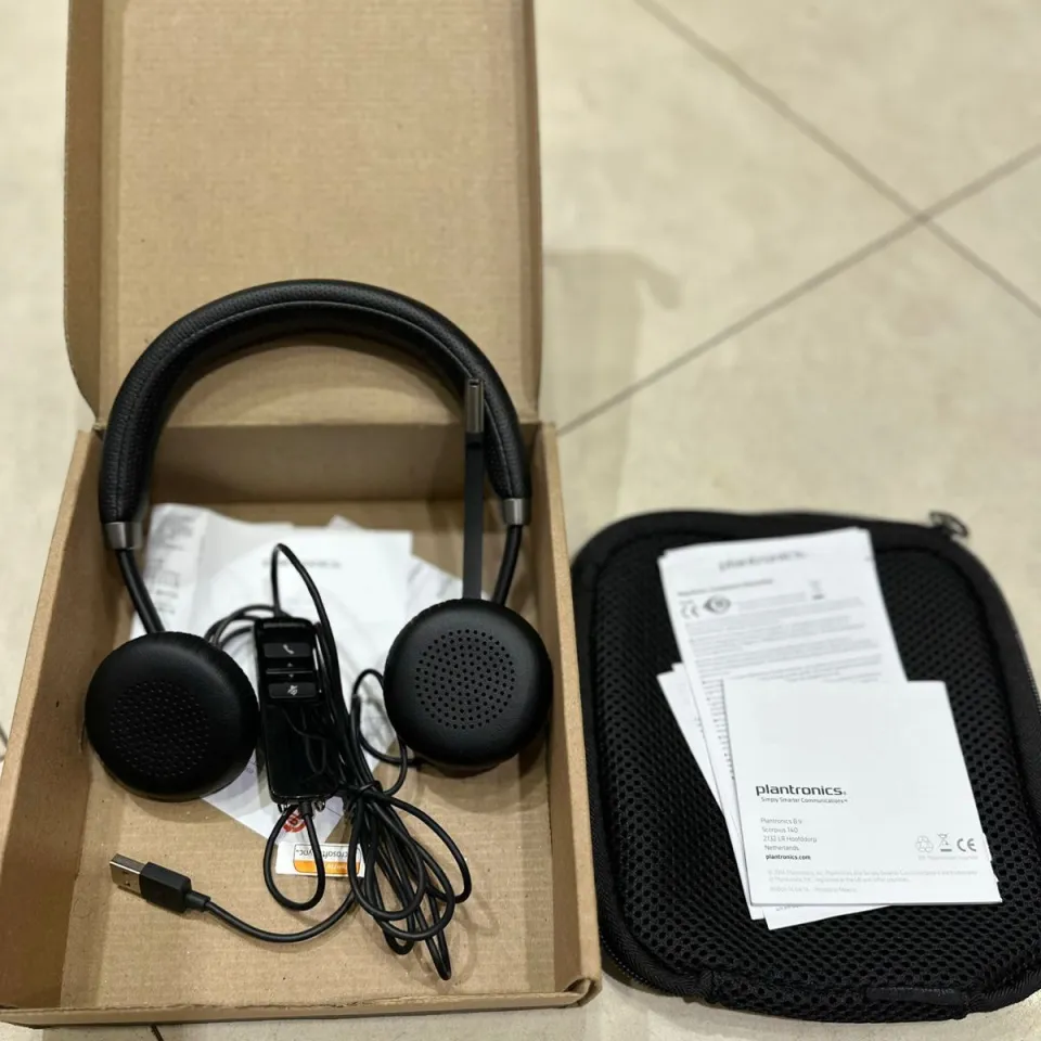 Plantronics Blackwire C725 - Auriculares con Cable USB y Bluetooth con
