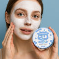 LAIKOU Milk Hydrating Mud Mask 90g Deeply Hydration Smooth Skin Texture Glow Radiance. 