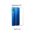 Samsung Galaxy A70 Back Cover Transparent Soft Silicone Crystal Clear Case Cover For Samsung Galaxy A70. 