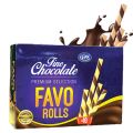 Sweetness with Favo Rolls Snack -  (RS 10x18 Pack) - FAVO ROLLS SNACK (CHOCOLATE). 