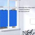Sun Protection Car Window Shades Perforation-Free Rolling Curtain for Baby and Adults. 