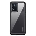 lthmy case for Oppo K9x Transparent Hard Back with Shockproof Enhanced Side Protective Bumper Phone Cover. 