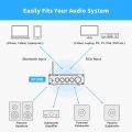 Fosi Audio BT30D Bluetooth 5.0 Stereo Audio Receiver Amplifier 2.1 Channel Mini Hi-Fi Class D Integrated Amp 50 Watt x2+100 Watt for Home Outdoor Passive Speakers/Subwoofer Powered Subwoofer. 