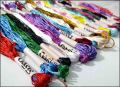 25 Oasis Skeins Viscose Metallic Solid Hand Embroidery Thread Basic Colours. 