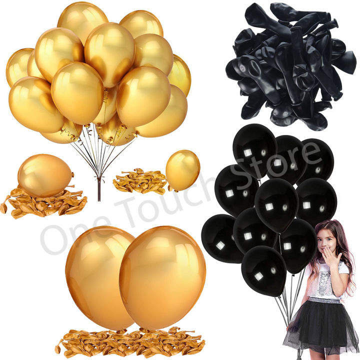 Happy%20Birthday%20Golden%20and%20Black%20Complete%20Theme%20Set%20For%20Birthday%20Decoration%20and%20Celebration%20for%20Boys%20and%20Girls,%20%2013%20Pcs%20Birthday%20Foil%20Banner%20with%202%20foil%20balloons%20stars%20&%2040%20plus%20latex%20Balloons,%20Birthday%20Accessories/%20Gifts%20&%20Greetings%20-%20Image%204