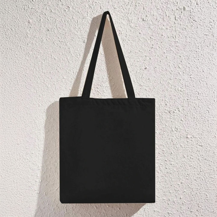 Cotton Canvas Shopping Bag - 15L, Reusable, Eco-Friendly, Ideal for Screen Printing & Embroidery