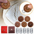 Stainless Steel  Bread Lame Precise   Ergonomic Design Dough Score Cutting Tools Wooden Handle Rust-Proof  Bread Scorer for Home Baking  Bakery  Professional Bakers Bread Making  Artisanal Breads. 