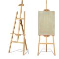 DK Traders Pine Wooden Foldable A-Frame Easel | Adjustable Display & Painting Stand for Canvas Board – 175 cm | Art & Craft. 