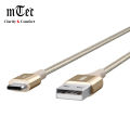 mTec C Type USB Data Cable for Normal and Safer Charge (Cotton Cable) (Standard Soze). 