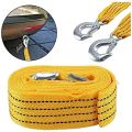 Vehicle Car Tow Chain Rope (Strength:  3 Ton) Towing Belt for Car - 1 Piece. 