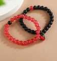 Pair of Friendship Magnet Heart Bracelet & Spider Bracelets /Available in Different Designs and Colors with Strong Magnets And Strong Elasticity. 