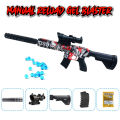 Elite M416 Gel Blaster Manual Reload Toygun For Kids - Size Approx. 58cm - Multi color. 