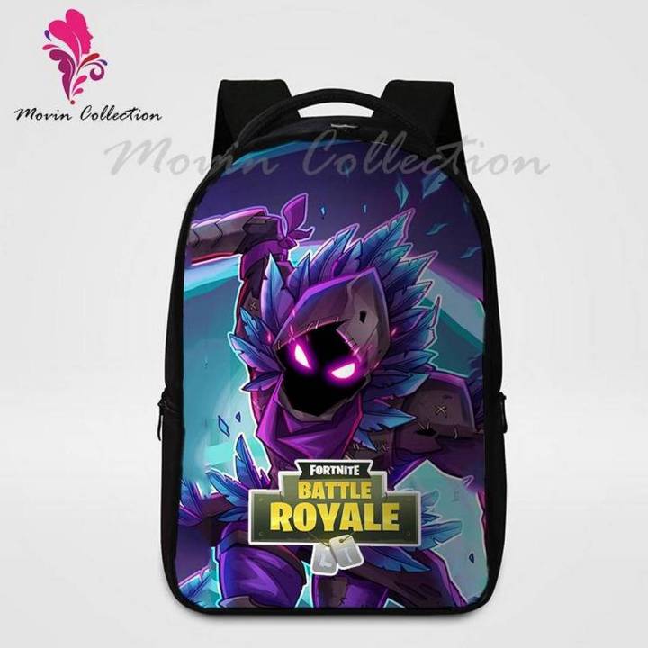 Raven Fortnite Printed Backpack For Men(Customized product)