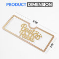 Premium Acrylic Design Baat Pakki Acrylic Envelopes. 