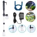 1 Electric Gravel Cleaner For Aquarium Fish Tank Automatic Vacuum Water Changer. 