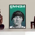 Eminem Photo Frame Digital Printed Wall Handing Art. 