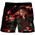 Fashion Children's Cartoon Demon Slayer Swimming Shorts kids Summer Beachwear Loose Swim Trunks Swimsuits Beach Shorts. 