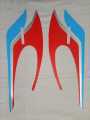Tanki Tapa Sticker 1998 Model Honda 125 ( COMPLETE SET ). 