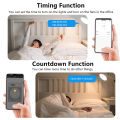 ROVF - Wifi Light Switch - 16A Power Monitor - 2way Controller - Voice Relay Timer - for Tuya Google Home/Alexa - 110-220V. 