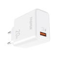 FASTER FC-11QC Fast Wall Charger 20W Qualcomm QC 3.0A with Type-C Cable. 