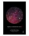 Pink galaxy Custom Star Map - Personalized Night Sky Poster. 