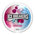 Ice Breakers Duo Fruit + Cool Raspberry Sugar Free Mints, 1.3 oz (Imported). 