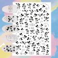 Disney Cartoon Art Deco Decal Nail Slider Lilo Stitch Tigger Mickey Mouse Nail Sticker DIY Nail Art Ornament Stickers. 