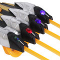 Black Panther Marvel Avengers Plastic Claw_, Hand Contractible_Pop After Pressing And Character With Light Toy For Kids Play & Gifts With Vibranium_Slashing_Simulation Sounds Effect & Light Fx Cool Fit For Children Super Hero Role Play. 