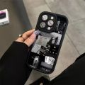 For Infinix Hot 50 4G 5G Soft Matte Silicon Retro Cool Shadow Couple Phone Case Shockproof Protective Cover. 
