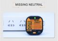 PEAKMETER PM6860ER UK Plug 230V Automatic Electric Socket Tester Diagnostic-Tool Neutral Live Earth Wire Testing RCD Test. 
