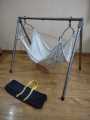Full Folding Strongest Baby Cradle with Cloth with Travelling Bag. 