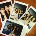 Custom Polaroid Picture Frame with 5 Personalized Photo Prints for Gifts. 