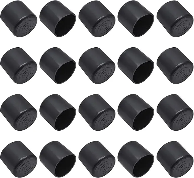 Rubber Chair Railing 16Pcs Round Rubber Furniture Leg Caps 1