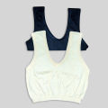 Pack of 2 Soft Cotton Stretchable Half Camisoles for Girls – Ages 8-12 Years. 
