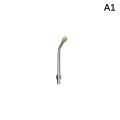 25° /90° High Pressure Power Water Gun Extension Spray Wand Nozzle 1/4" U-Shape Angled Lance Cleaning Tool Eatop. 