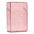 Transparent Storage Box Kawaii Stationery Blingbling Photo Card Holder Box Case Container Idol Kpop Albumes Photo Storage Ins. 