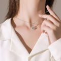 Women Necklace Moon Snowflake Exquisite Wear-resistant Necklace. 