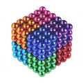216 pcs 5mm Magnet Balls (Multi) Magic Bead 3D Puzzle Ball Sphere Magnetic Buckyballs. 