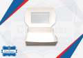 White Cardboard Box for Brownies/Desserts (Extra Large) 12 x 9 x 3 inches Pack of 12. 