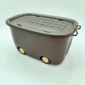 Aqua Wheel toy container - Storagre Box With Wheel Traveling Box Kitchen Vegetable Fruit Box-Ideal for Toy storage - kitchen storage Clothes etc Designed to fulfil storage needs with secure locks. 