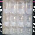 Pack of 12 Artificial Nails  - Transparent Full mirror effect but a color base can make it do cool things. 