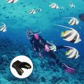 Snorkel Mouthpiece Regulator Universal Silicone Respirator Blue. 