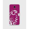 Samsung J5 Pro Cover in Hybrid Soft Case cover -Pink Style - 1cover 2027. 