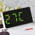 【HOT】 Mirror Table Clock Multifunctional Digital Alarm Snooze Display Time Night LED Light Desk Desktop Home Decor Gifts For Children. 